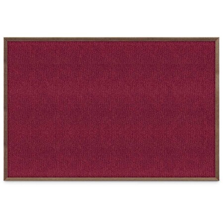United Visual Products Sliding Door Indoor Enclosed Corkboard, 6 UV9002ACS-WHITE-FORBO